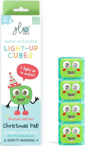 Glo Pals Christmas Light Up Cubes